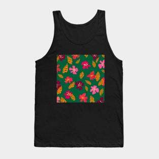 colorful floral pattern Tank Top